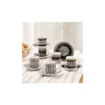 Karaca Helenistik 6 Kişilik Kahve Fincanı 80 ml