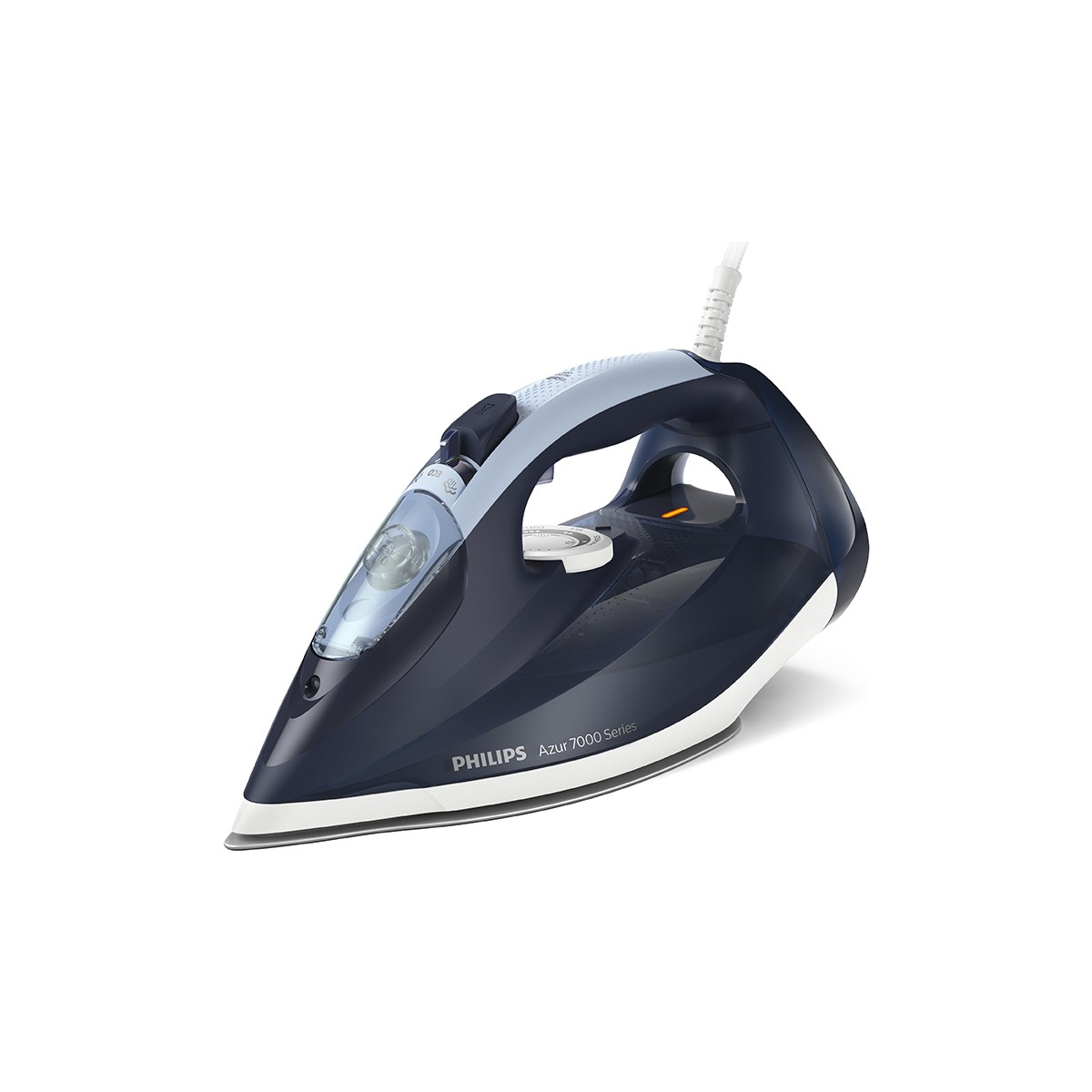 110000399454926.jpg Philips DST7030/20 7000 Serisi Buharlı Ütü, 2800W, SteamGlide Plus Taban, 50 g/dk Sürekli Buhar, 250 g Şok Buhar, SteamGlide Plus, Koyu Mavi, - Görsel 1