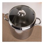 Home Perfect Düdüklü Tencere Seti Paslanmaz Çelik Düdüklü Tencere Seti - 5+7 Lt Düdüklü Tencere Seti - Görsel 2