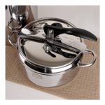 Home Perfect Düdüklü Tencere Seti Paslanmaz Çelik Düdüklü Tencere Seti - 5+7 Lt Düdüklü Tencere Seti - Görsel 3