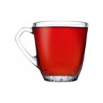 Paşabahçe 55733 Mercan 6'lı Kulplu Çay Fincanı 160ML