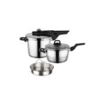 Aryıldız Düdüklü Tencere Seti Easy Quick Kanka 6+4 Lt