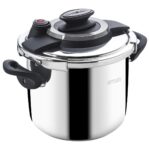 Emsan Montana Siyah Gri Düdüklü Tencere 6 lt - Görsel 5