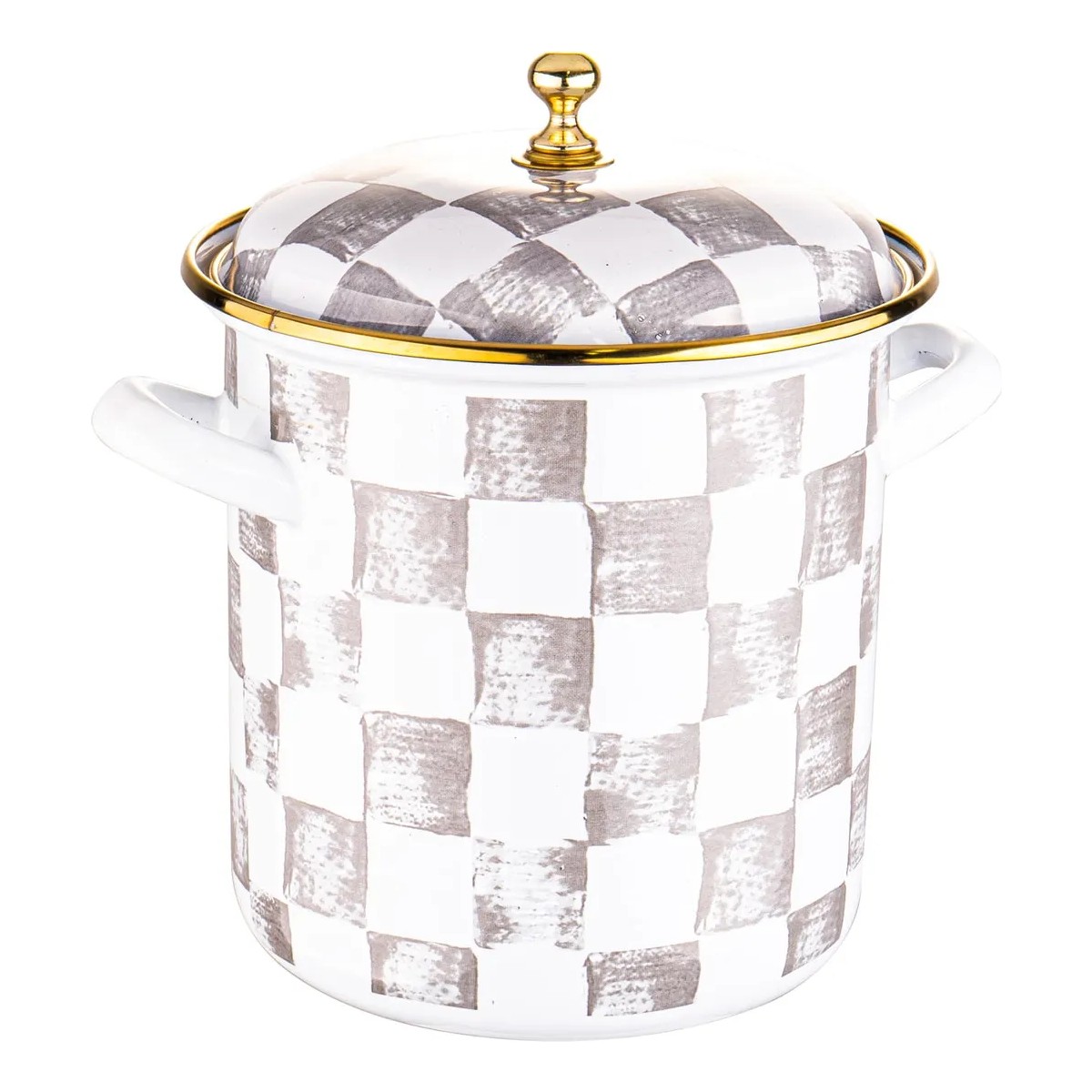 110000406729395.jpg Taşev Damas - Emaye Kuşkonmaz Tencere 16 cm - Görsel 1