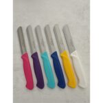 Solingen  Micro Tırtıklı Sebze Doğrama Bıçağı Karışık 6'lı