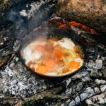 Lava Döküm Yuvarlak Sahan Döküm Demir Yekpare Çift Kulplu 16 cm Turuncu - Görsel 5