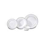 Korkmaz 8361 Perla Collectıon 60 Parça 12 Kişilik Yemek Takımı Yuvarlak