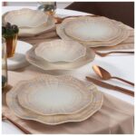 Güral Porselen Nesrin 24 Parça 6 Kişilik Yemek Takımı 1941