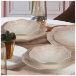 Güral Porselen Nesrin 24 Parça 6 Kişilik Yemek Takımı 1941 - Görsel 3