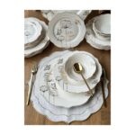 Rossev Faralya 24 Parça 6 Kişilik Yemek Takımı - Görsel 2