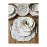 Rossev Faralya 24 Parça 6 Kişilik Yemek Takımı - Görsel 3