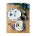 Rossev Yemek Takımı Blue Blanche 24 Parça 6 Kişilik - Görsel 2