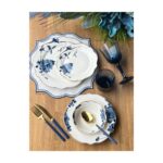 Rossev Yemek Takımı Blue Blanche 24 Parça 6 Kişilik - Görsel 4