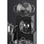 Neva N3491 Cosmos 8 Parça Derin Basık Çelik Tencere Seti - Görsel 2