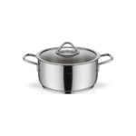 Neva N3491 Cosmos 8 Parça Derin Basık Çelik Tencere Seti - Görsel 5