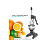 Özlem Sanayi Tipi Portakal Sıkacağı Kollu Meyve Presi Narenciye Sıkacağı THRN01ÖZ - Görsel 3