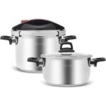 Karaca Perfect Red İndüksiyon Tabanlı Düdüklü Tencere Seti 4+6 Lt - Görsel 4