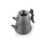 Schafer Solea Çaydanlık Takımı 3 Parça-Gri - Görsel 3