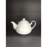 Bahar Porselen Porselen Demlik Beyaz 750 cc Yerli Üretim