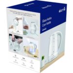 Deerma DEM-SH30W 1,7 Lt Mavi Işıklı Cam Kettle & Su Isıtıcı - Görsel 5