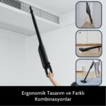Deerma VC03S Şarjlı Dikey Süpürge - Görsel 3