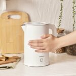 Homend Heatrow Cooltouch 1618H Paslanmaz Çelik El Yakmaz Gövdeli Su Isıtıcısı Beyaz - Görsel 4