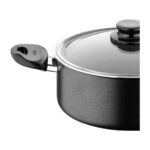 Cem Dynamic Stone Tencere - Siyah - 24 cm - Görsel 2