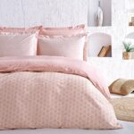 Puffy Naomi Tek Kişilik Ranforce Nevresim Takımı - Pudra