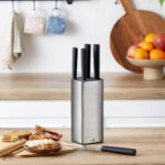 Karaca Grammy Inox 6 Parça Standlı Bıçak Seti