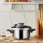 Emsan Montana Siyah Gri Düdüklü Tencere 4 lt - Görsel 3