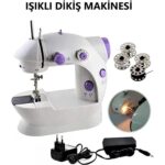 Tosbai Mini Dikiş Makinesi, Ev Tipi Dikiş Makinesi,Taşınabilir Dikiş Makinesi - Görsel 2