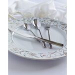 Kb Solingen 84 Parça Rose Çatal Kaşık Bıçak Seti-4 Milim 18/10 304 Kalite - Görsel 4