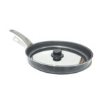 Abnturk Özel Kapaklı Plastik Kulplu Granit Tava 3X32X32 cm