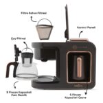Karaca Hatır Plus Mod 5 in 1 Kahve Ve Çay Makinesi Black Copper - Görsel 3