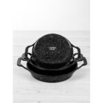Laviss Kitchen 3 Lü Granit Döküm Sahan Seti (18cm-20cm-22cm) - Görsel 3
