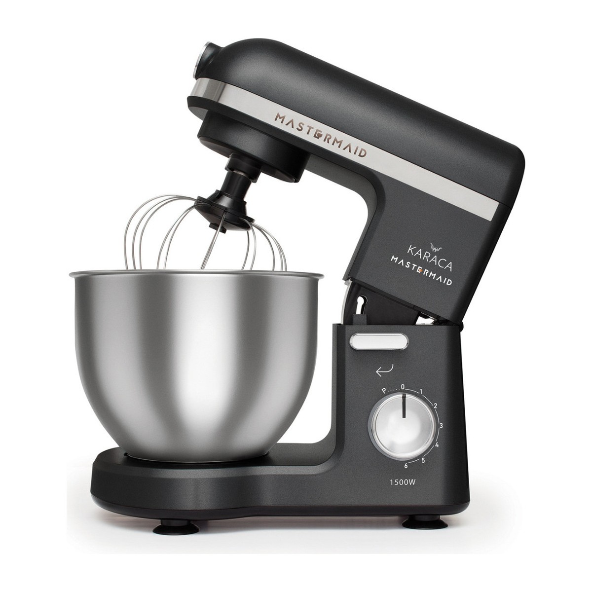 110000439332717.jpg Karaca Mastermaid Chef Stand Mikser Shiny Black 1500W 5 Lt - Görsel 1