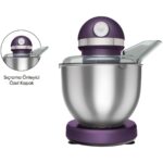 Karaca Mastermaid Chef Stand Mikser Grape Purple 1500W 5 Lt - Görsel 2