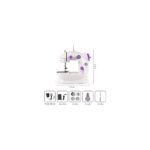 Auhma Mini Ev Dikiş Makinesi Pedallı Sewing Machine Portatif A+ Çok Fonksiyonlu - Görsel 5