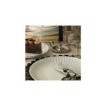 Kütahya Porselen Bone Luz-Form 52 Parça Yemek Takımı Platin File - Görsel 3