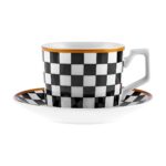 Karaca Chekers 6 Kişilik Çay Fincan Takımı 220 ml - Görsel 5