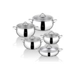 Taç Master Steel 10 Parça Çelik Tencere Seti - Görsel 2