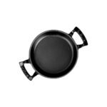 Lava Döküm Yuvarlak Sahan Döküm Demir Yekpare Çift Kulplu 16 cm - Görsel 3