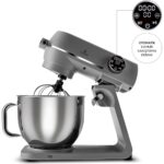 Karaca Multichef Artisan Digital Ekran 7 Litre Döküm Stand Mikser Antrasit 1800W - Görsel 3