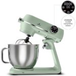 Karaca Multichef Artisan Digital Ekran 7 Litre Döküm Stand Mikser Mint 1800W - Görsel 3