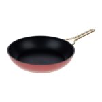 Cooker Tava Titanium 28 cm 4 mm Bordo