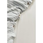 Berolige Easy Boho Mavi Çift Kişilik Yıkamalı Iplik Boya Nevresim Takımı - Görsel 3