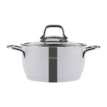 Emsan Valeria 8 Parça 18/10 Paslanmaz Çelik Kaplama 16-24 cm Tencere Seti Ergonomik Saplı Kolay Temizlenir - Görsel 5