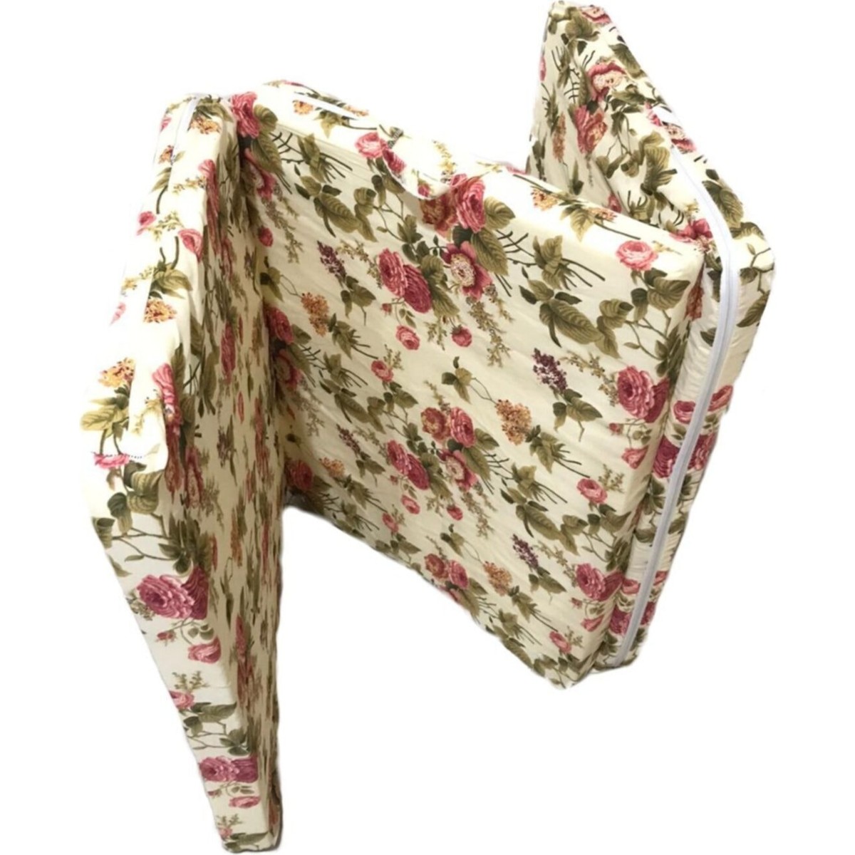 110000454626064.jpg Nelson Katlanır Minder Kamp Minderi Yer Minderi Süngerli 80 x 180 Ingiliz Gülü - Görsel 1