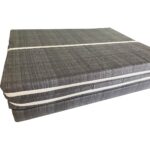 Vip Home Concept Katlanır Yer Yatağı ve Tek Kişilik Sünger Katlanır Minder Yatak 70X180 cm 6 cm Gri - Görsel 3