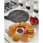 Mabeyn Döküm Granit Yüz Emojili Pankek Tava 28 cm - Görsel 3